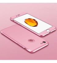 Apple iPhone 8 Kılıf Zore Ays Full Koruma Kılıf (Rose)