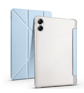 Huawei Honor Pad X9 11.5inç Kılıf Kalem Bölmeli Trifolding Case (Mavi)