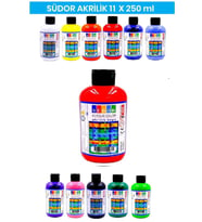 Akrilik Boya 250 Ml 1 Adet (Kırmızı)