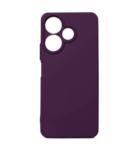 Kvy Xiaomi Redmi 13 4G Biye Silikon Kılıf (Mor)