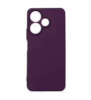 Kvy Xiaomi Redmi 13 4G Biye Silikon Kılıf (Mor)