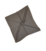 Mısırlı Eşarpları Medine İpeği Eşarp 120x120 cm (Vizon)