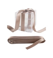 Saten Kurdele 1 CM 10 mt (Bej)