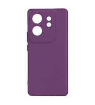 Kvy İnfinix Zero 30 4G Biye Silikon Kılıf (Mor)