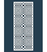 Liar Ahşap Seperatör (Paravan) - KSP92 - (85 x 210 cm) - (18 mm) - (Beyaz) (Beyaz)