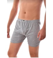 TUTKU 0111 ERKEK RİBANA ARJANTİN PAÇALI BOXER 6 ADET (Gri)