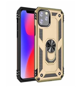 Mopal İPHONE İ11 Pro 5,9 İnç Yüzüklü Tank Telefon Kılıfları (Altın)