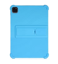 ALLY iPad Air 4 10.9 İnç Standlı Silikon Kılıf (Açık Mavi)