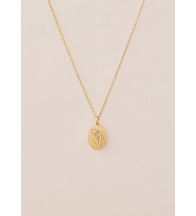 Kişiye Özel 925 Ayar Gümüş Anne Bebek Kolye (Gold)