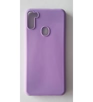 GALAXY A11 YUMUŞAKKILIF+EKRAN KORUYUCU (Lila)