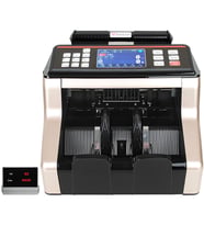 Baove GB8200B Karışık Para Sayma Makinesi - Sahte Para Yakalama - Türkçe Konuşma + Müşteri Ekranı (Gold)