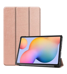 Lenovo Tab P11 Pro 11.5" 2.Nesil Smart Cover Standlı 1-1 Tablet Kılıf (Rose)