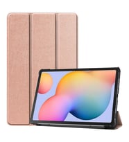 Lenovo Tab P11 Pro 11.5" 2.Nesil Smart Cover Standlı 1-1 Tablet Kılıf (Rose)