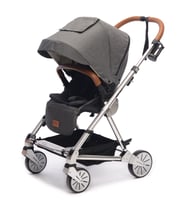 Norfolk Baby Prelude Air Luxury Çift Yönlü Bebek Arabası (Gri)