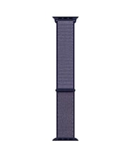 Microsonic Apple Watch Series 2 38mm Hasırlı Kordon Woven Sport Loop (Lacivert)