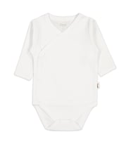 Civil Baby Renkli Kumaş 1-6 Ay Unisex Zıbın Badi - Ekru