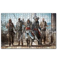 Cakapuzzle Güvertede Silahlı Korsanlar  Puzzle Yapboz MDF (Ahşap) (1000 Parça)