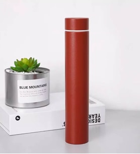 280 ML MAT RENKTE HEDİYELİK TERMOS (Kırmızı)