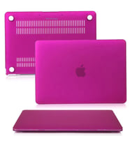 MacBook Pro Kılıf HardCase A1286 2008/2012 ile Uyumlu Koruyucu Kılıf (Mor)