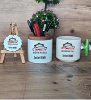 Otomotiv Mühendisi Hediye Sepeti Kupa Bardak T Kulplu, Kalemlik ve Anahtarlık Mühendisler Günü Hediyesi (Model 8)
