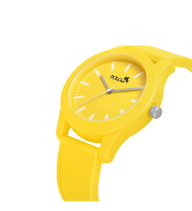 Polo Air Silikon Kordon Unisex Bay-Bayan Spor Kol Saati PL-1510Bx (Sarı)
