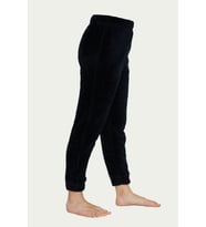 Cepsiz Lüx Pofuduk Polar Kışlık Pijama Altı cepsizpof (Siyah)