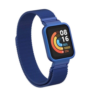 Mi Watch Lite Kordon Kasalı Milano Loop Metal Kordon (Mavi)