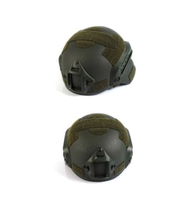 Tactical Airsoft Kompozit Başlık Miğfer Siyah, Bej, Haki (Haki)