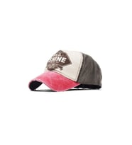 Şapka Unisex Jewel Shine Beyzbol Eskitme Şapka Cap Çap Mevsimlik Şapka Jwl.shn.yn.001 (Pembe-Karamel)