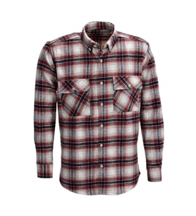 Erkek Çift Cepli Kapaklı Regular Fit Oduncu Gömlek BGL-ST03262 (Kiremit)