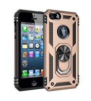 Apple  iPhone 5 Kılıf Soft Yumuşak Mat Yüzey Silikon Kapak (Gold)