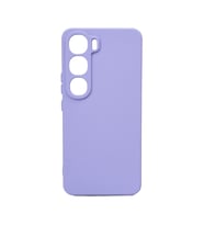 Kvy Vivo V40 Lite Biye Silikon Kılıf (Lila)
