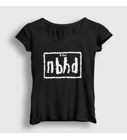 Presmono Kadın Beyaz The Nbhd The Neighbourhood T-Shirt 176689tt (Siyah)