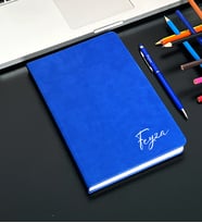 Kişiye Özel Defter Kalem (Mavi)