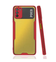 Xiaomi Poco M3 Kılıf Ultra İnce Silikon (Kırmızı)