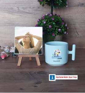 İnsan Kaynakları Uzmanı Fotoğraflı Dekoratif Taş, Kupa Bardak Beyaz Hediye (Model 12)