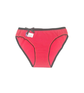 Sedef Yıldızı Bayan Bikini Külot Standart M Beden Karışık Desen 1065 (Beyaz)