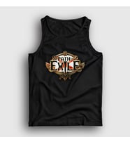 Presmono Unisex Beyaz Path Of Exile Atlet 421893tt (Siyah)