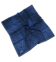 Mısırlı Eşarpları Cocoon Twill Eşarp (Lacivert-Mavi)