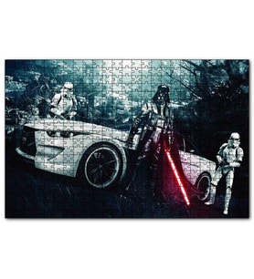 Cakapuzzle Sprint Football Star Wars Otomobil Puzzle Yapboz MDF (Ahşap) (500 Parça)