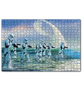 Cakapuzzle Star Wars Rogue One Stormtroopers  Puzzle Yapboz MDF (Ahşap) (1000 Parça)