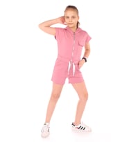 Toontoy Kız Çocuk Tulum (Gül Kurusu)