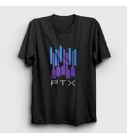 Presmono Unisex Sarı Ptx Pentatonix T-Shirt 75123tt (Siyah)