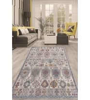 Dijital Kaymaz Taban Yıkanabilir Modern Renkli Salon Halısı Mutfak Halısı Yolluk ND-HT-754 (Çok Renkli)