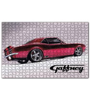 Cakapuzzle Kırmızı Camaro Kuruboya  Puzzle Yapboz MDF (Ahşap) (1000 Parça)