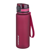 Uzspace 500 ml Tritan Su Matarası 13 farklı Renk Softtouch  (Kırmızı)