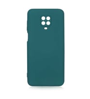 Xiaomi Redmi Note 9S Kılıf Özel Orijinal Lansman Serisi, İçi Kadife, Pürüzsüz Yumuşak ve Mat TPU Silikon (Koyu Yeşil)