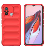 Microsonic Xiaomi Redmi 12C Kılıf Oslo Prime Yeşil (Kırmızı)