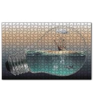 Cakapuzzle Amerika'yı Hatalı En Eski Dünya Haritası  Puzzle Yapboz MDF (Ahşap) (255 Parça)