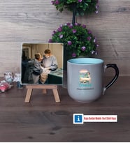 Cerraha Hediye Fotoğraflı Dekoratif Taş, Kupa Bardak Beyaz Hediye (Model 10)